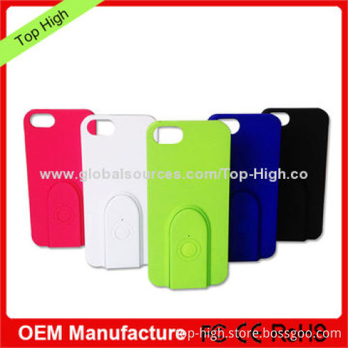 2014 new mobile phone accessories Bluetooth self shot case for iPhone 5S